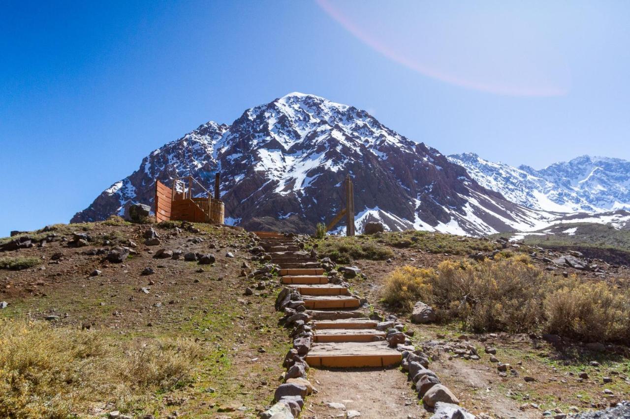 Lodge El Morado Refugio Lo Valdes Екстер'єр фото