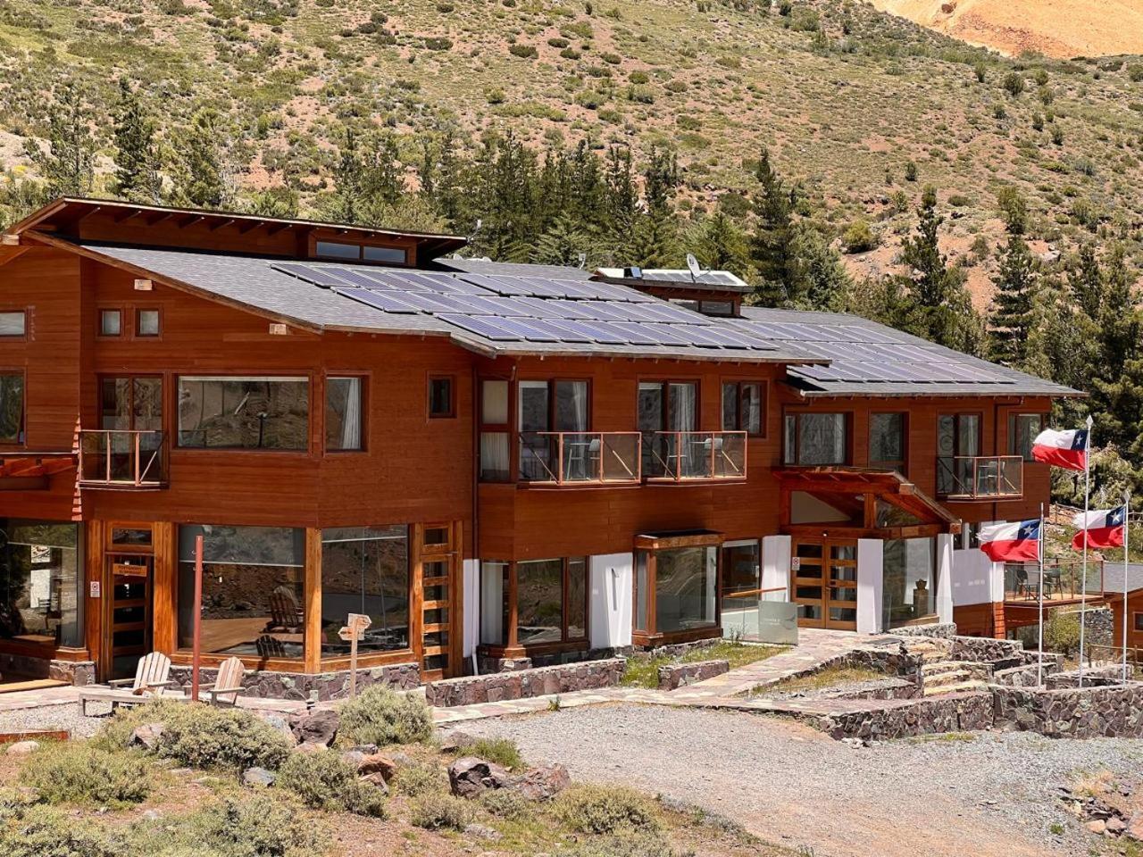 Lodge El Morado Refugio Lo Valdes Екстер'єр фото
