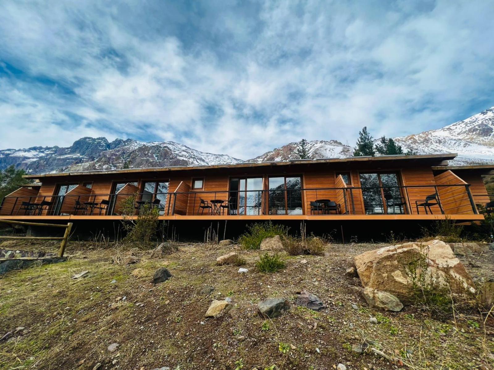 Lodge El Morado Refugio Lo Valdes Екстер'єр фото
