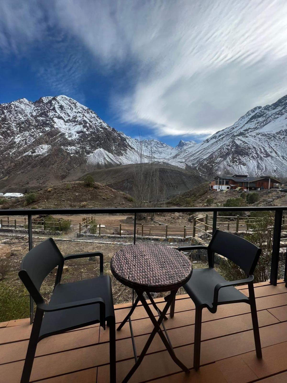 Lodge El Morado Refugio Lo Valdes Екстер'єр фото