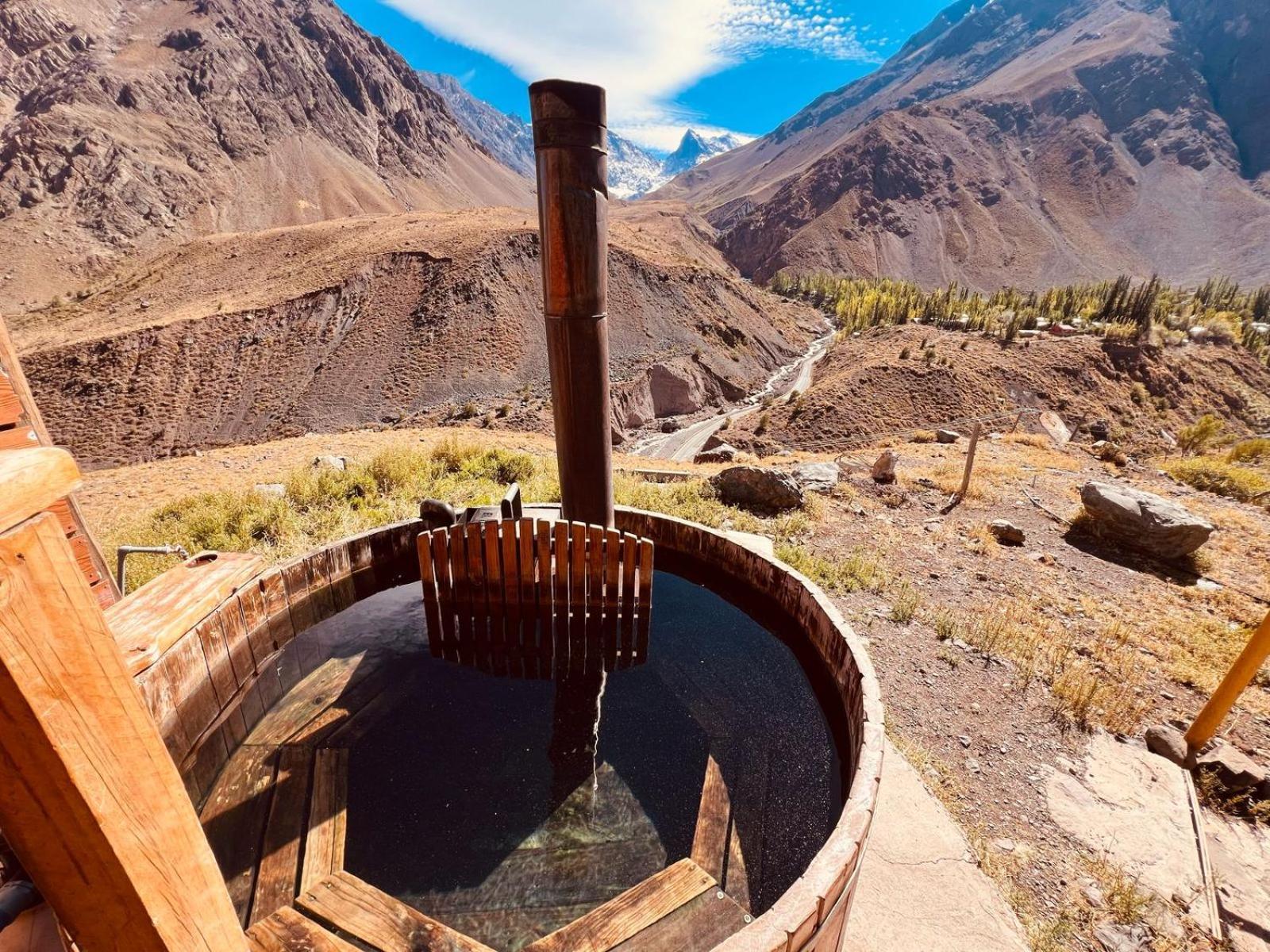 Lodge El Morado Refugio Lo Valdes Екстер'єр фото