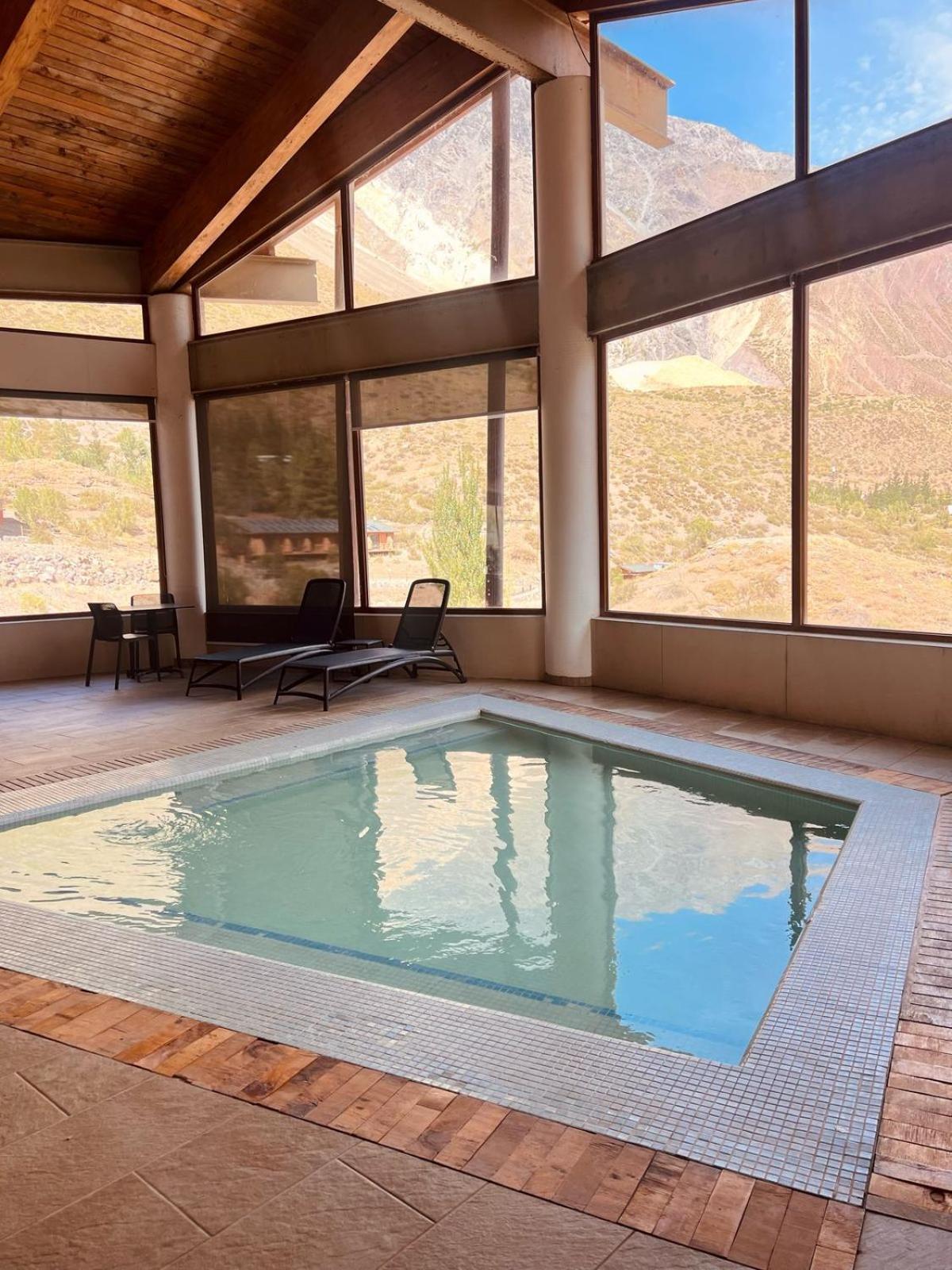 Lodge El Morado Refugio Lo Valdes Екстер'єр фото