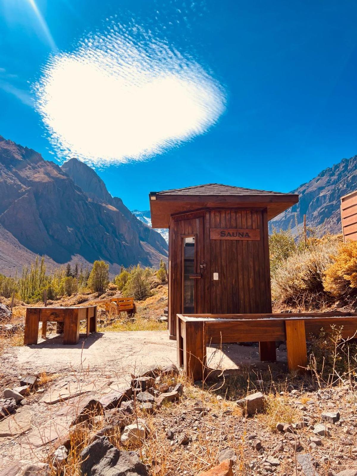Lodge El Morado Refugio Lo Valdes Екстер'єр фото